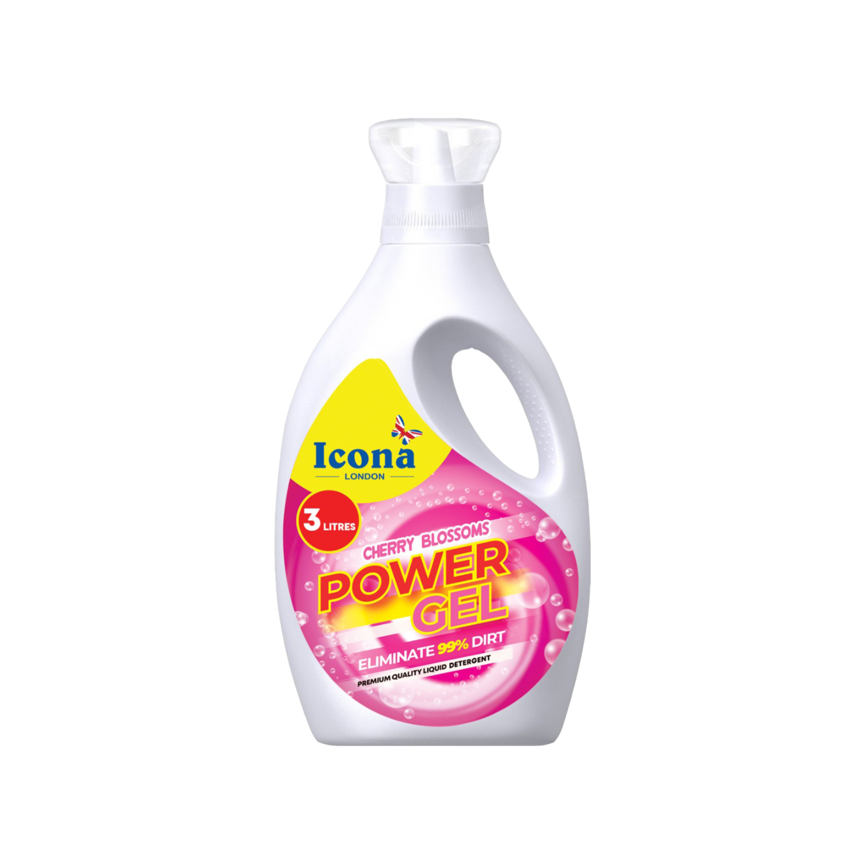 Power Gel Liquid Detergent (3 LTR)