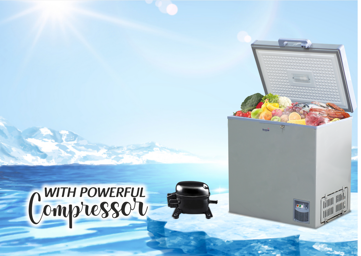Icona London's Chest Freezer