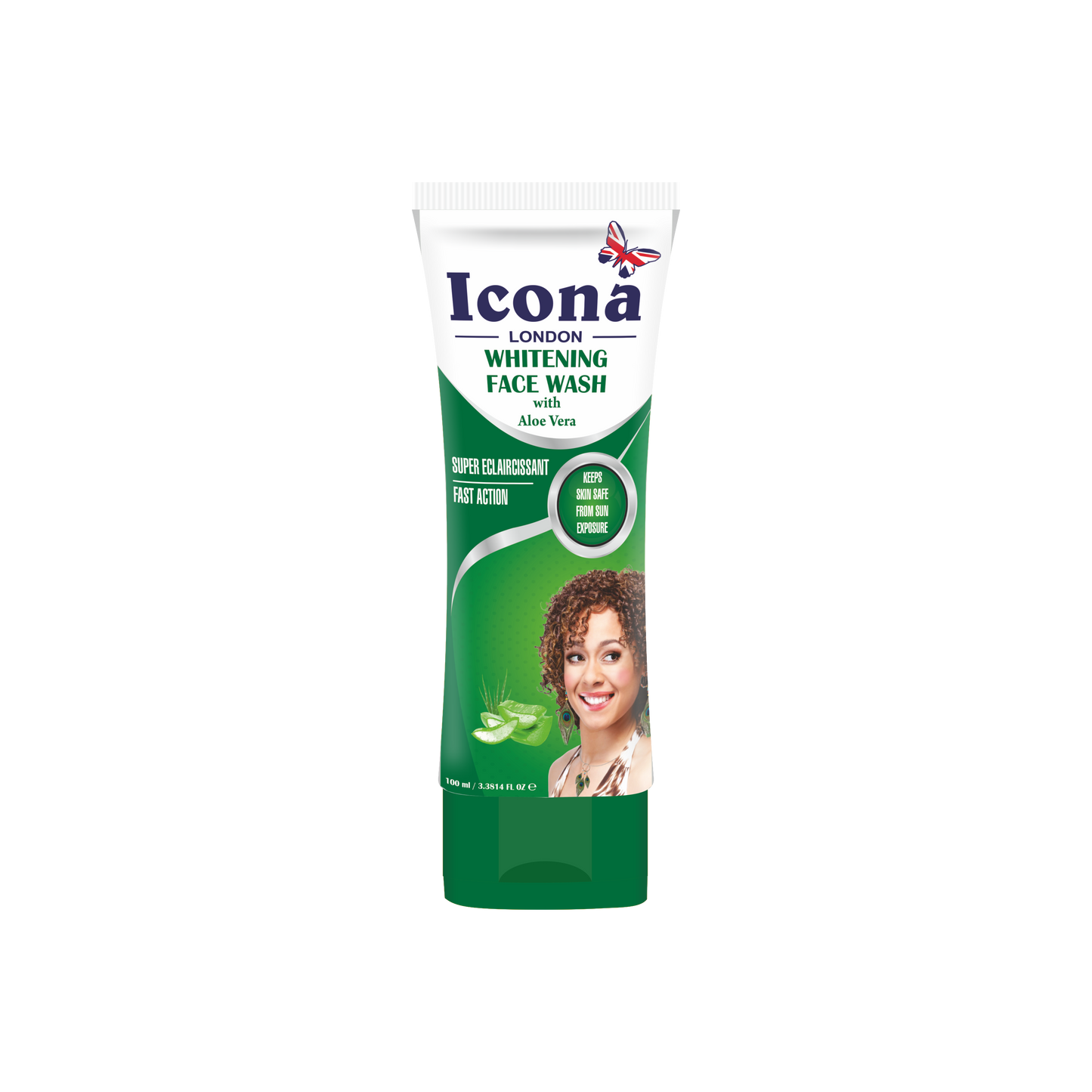 Premium Whitening Face Wash (Aloe Vera)