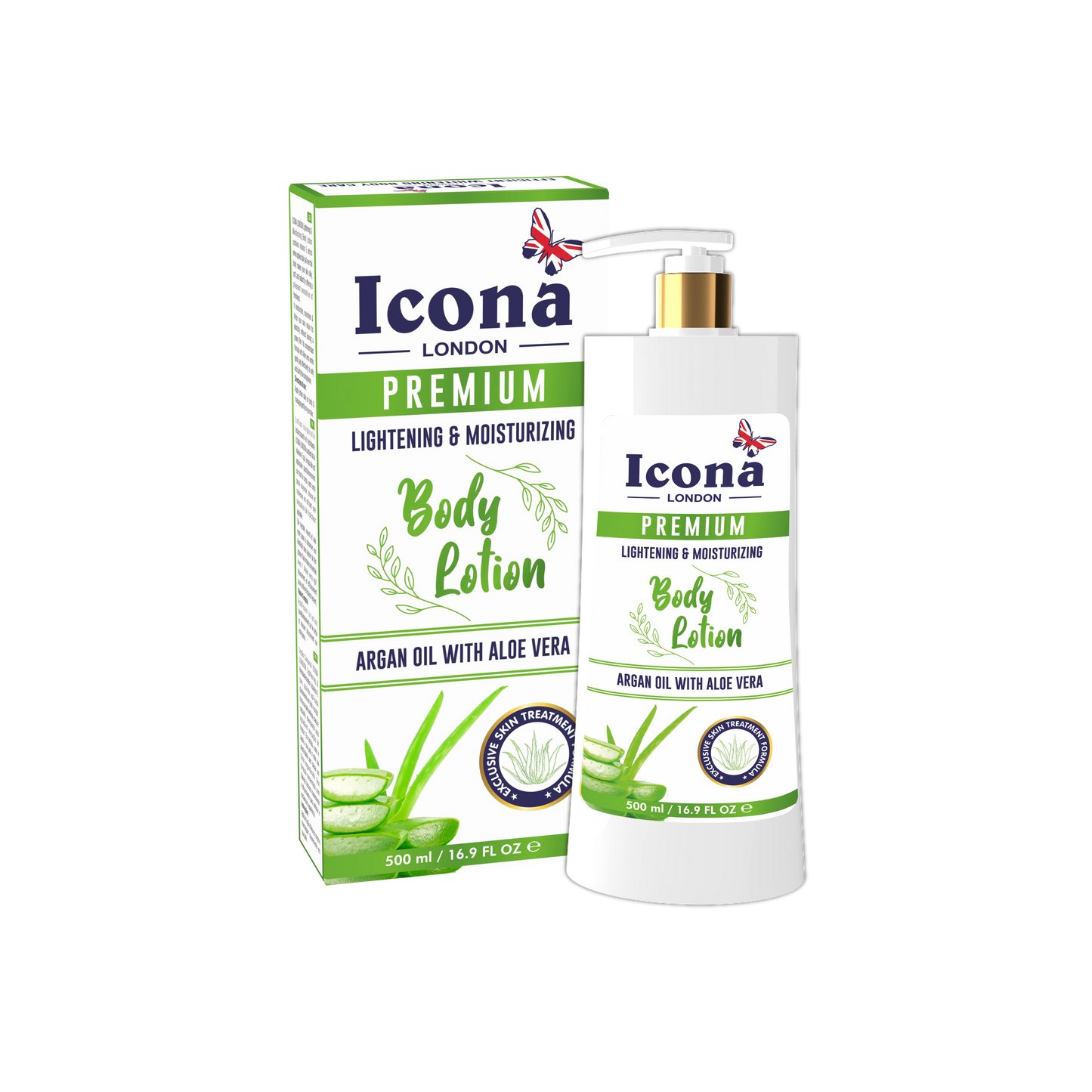 Premium Body Lotion (ARGAN OIL WITH ALOE VERA)