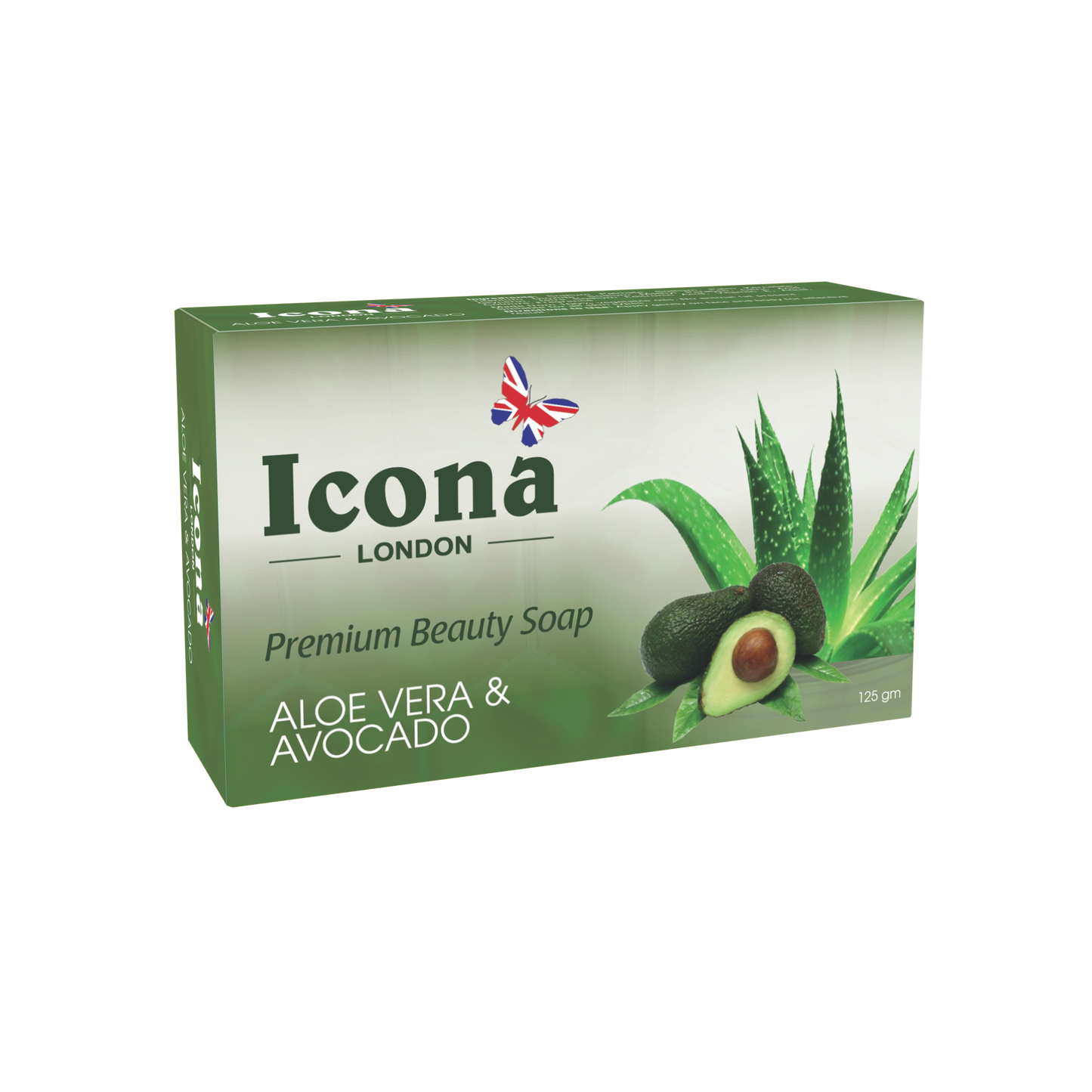 Icona London Beauty Soap (Aloe vera & Avocado)