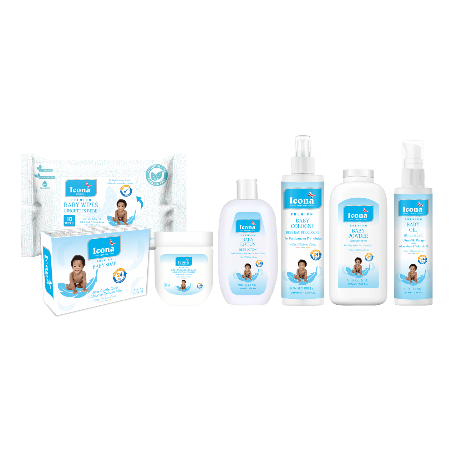 Premium Baby Care Kit (Blue)
