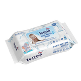 Premium Baby Water Wipes (Blue)