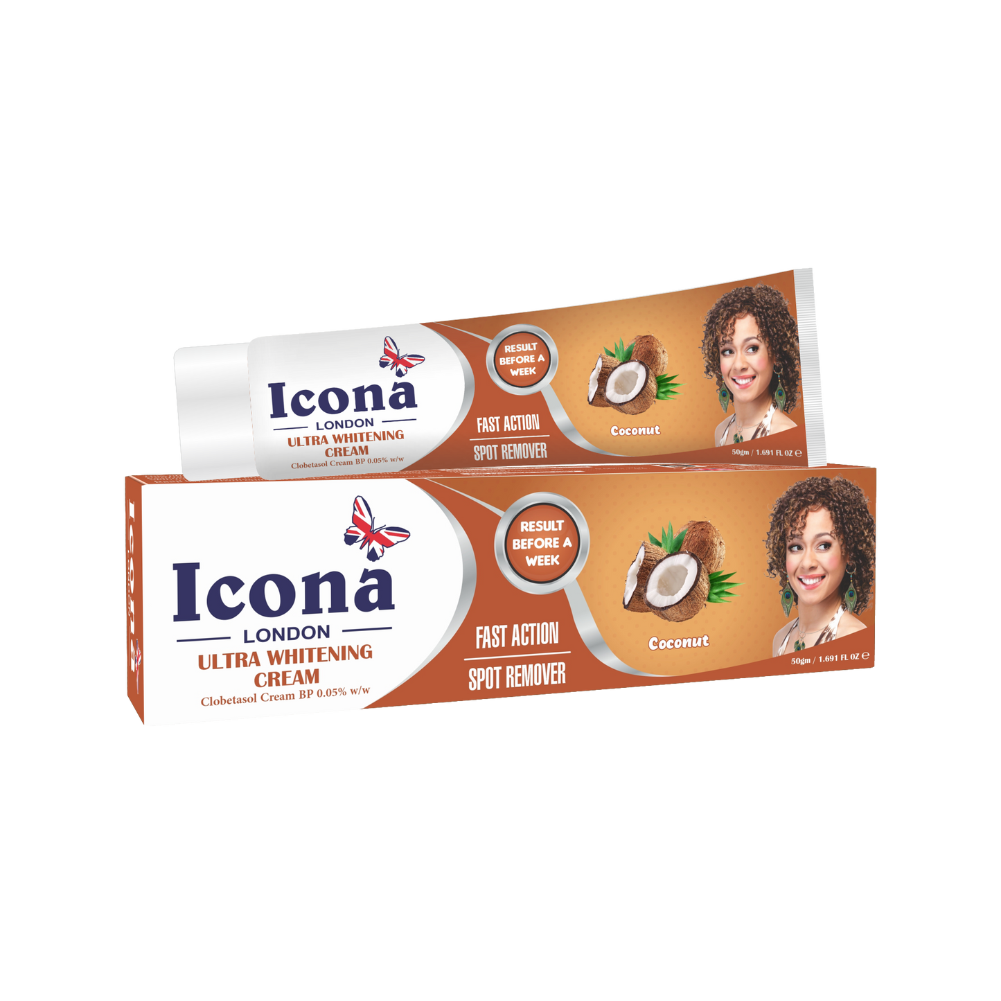 Premium Ultra Whitening Cream (Coconut)