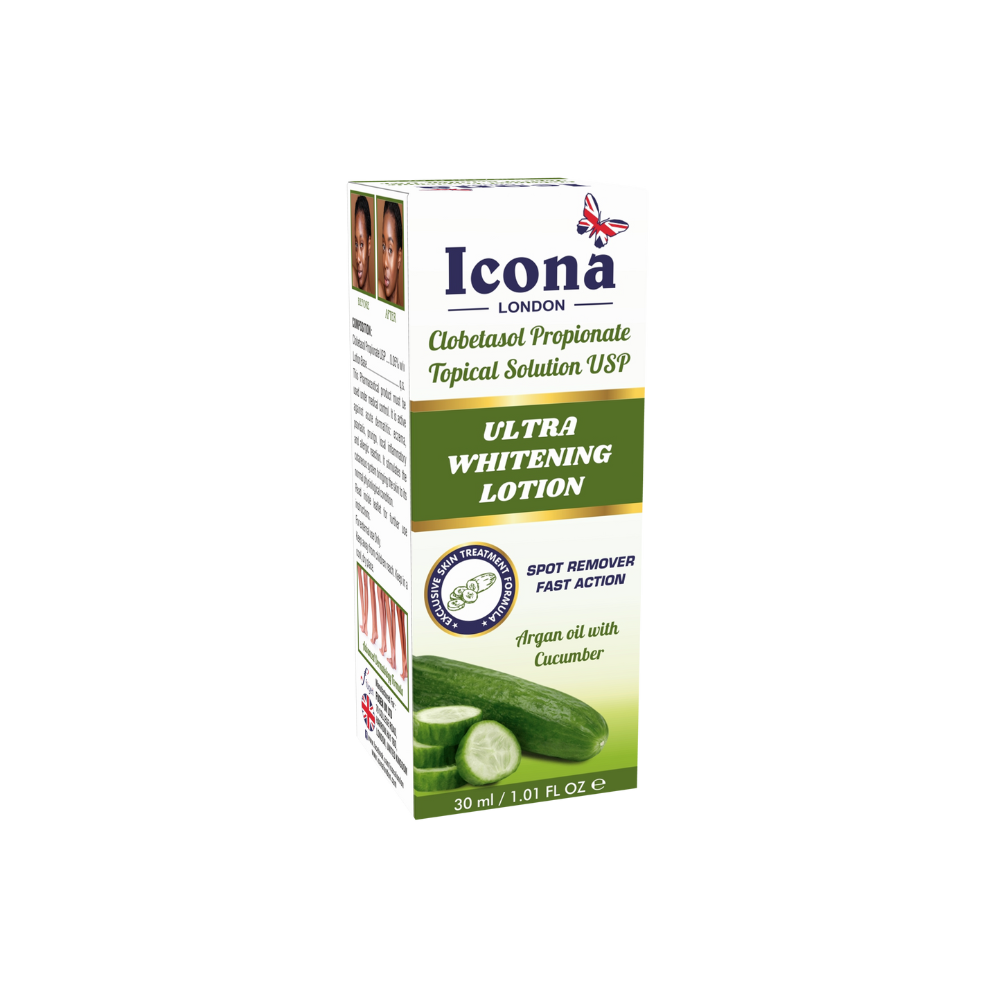 Premium Ultra Whitening Lotion (Cucumber)