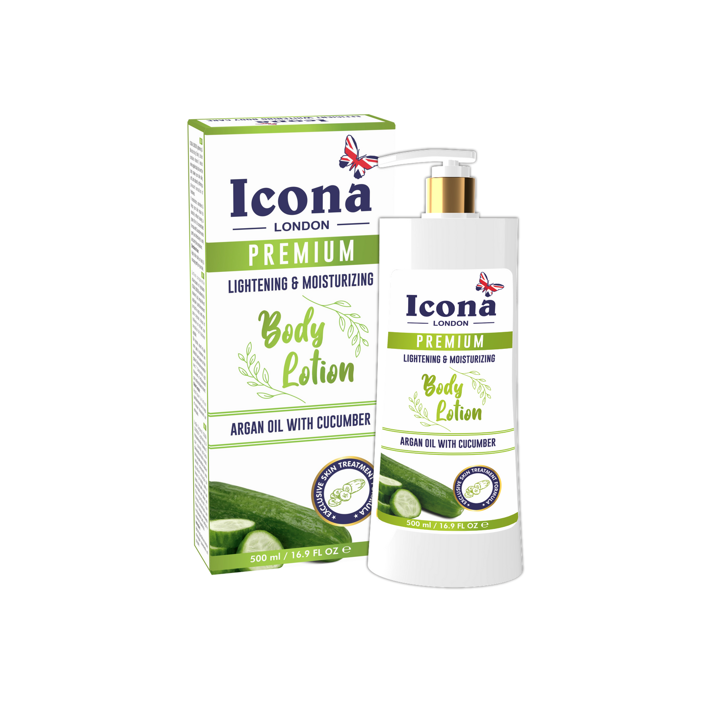 Premium Body Lotion (Cucumber)