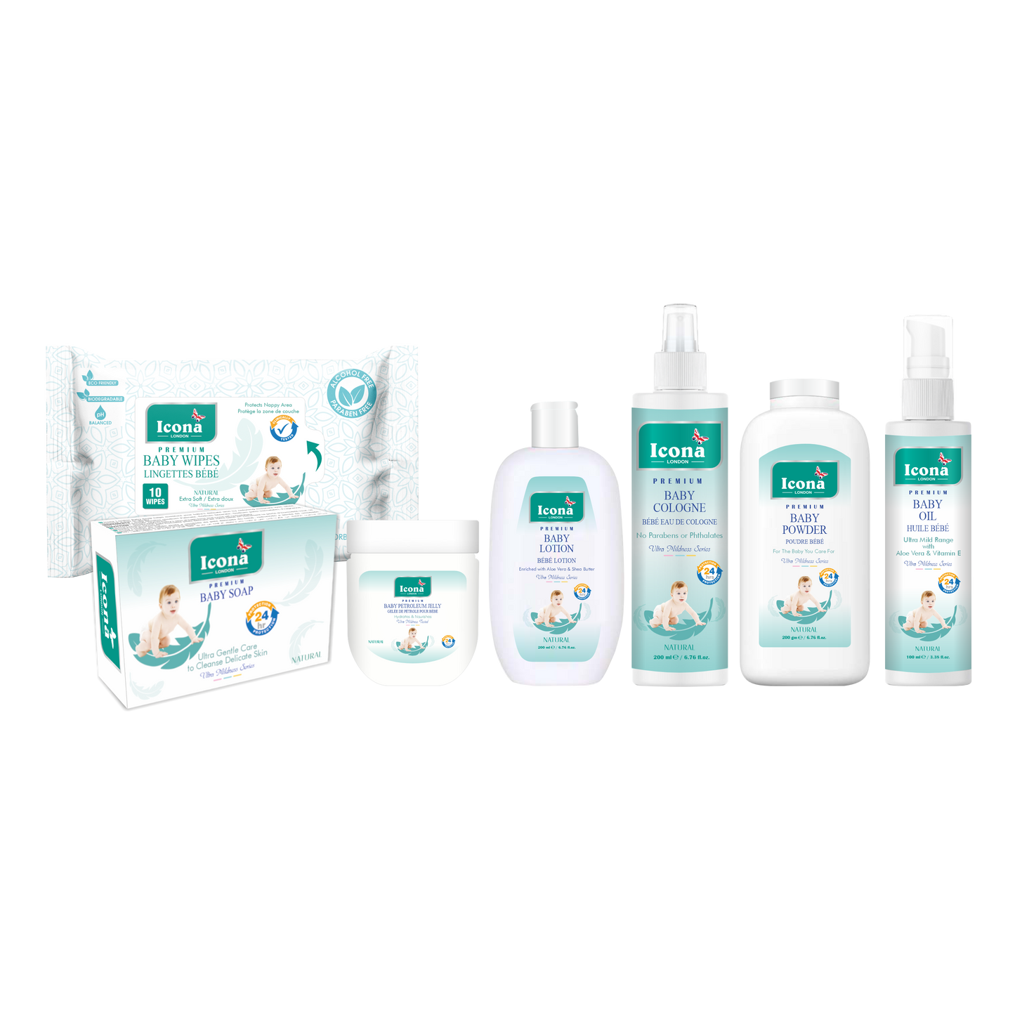 Premium Baby Care Kit (Green)