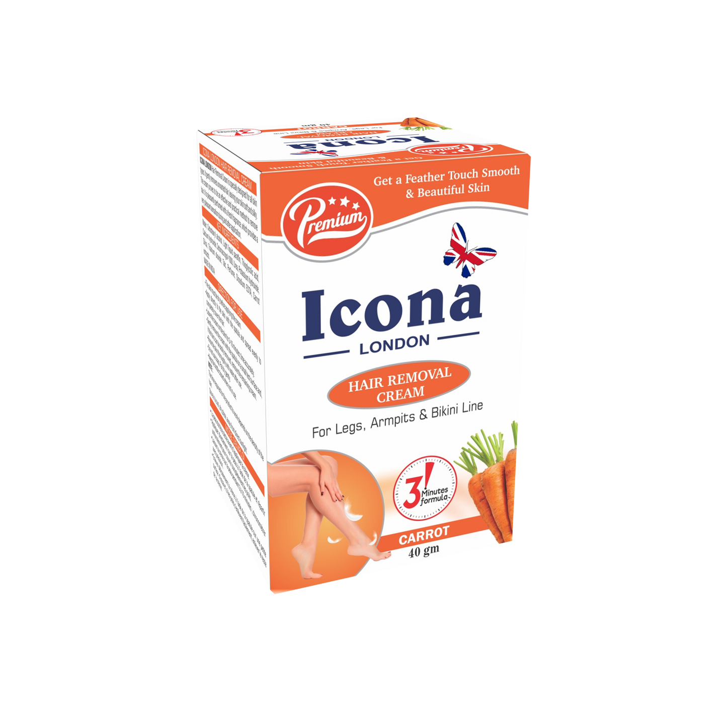 Premium Hair Removal Cream (Carrot)