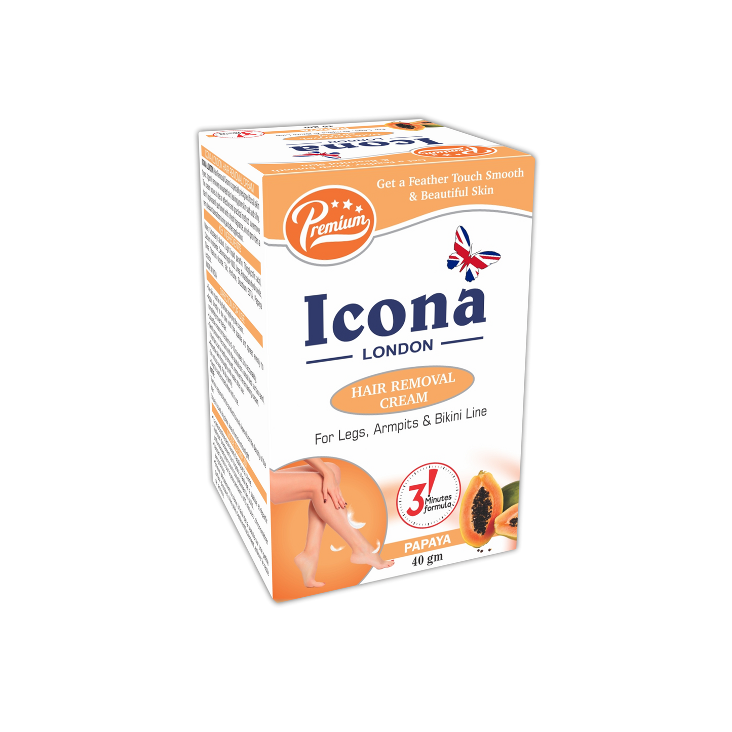 Premium Hair Removal Cream (Papaya)
