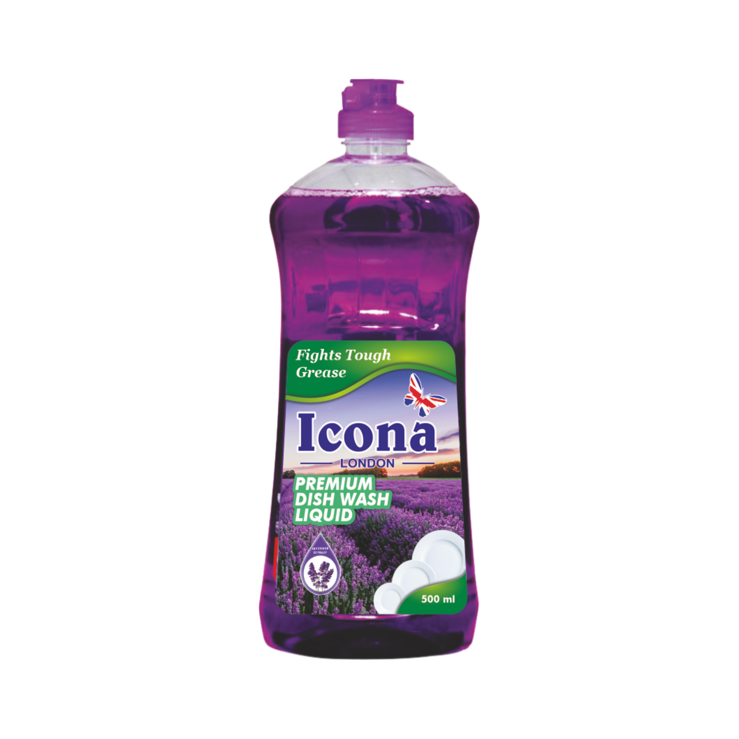 Premium Dish Wash Liquid (Lavender)