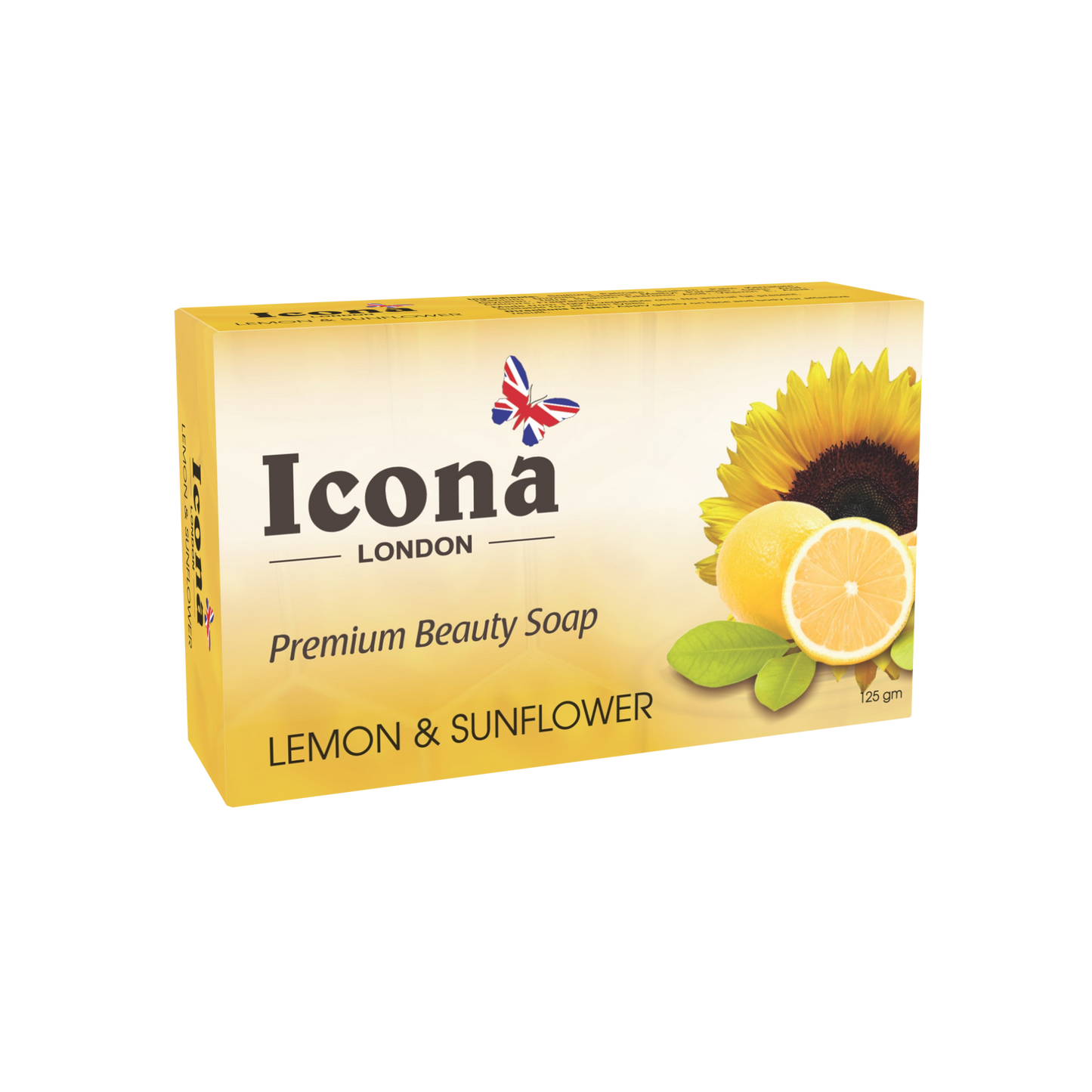 Icona London Beauty Soap (Lemon & sunflower)