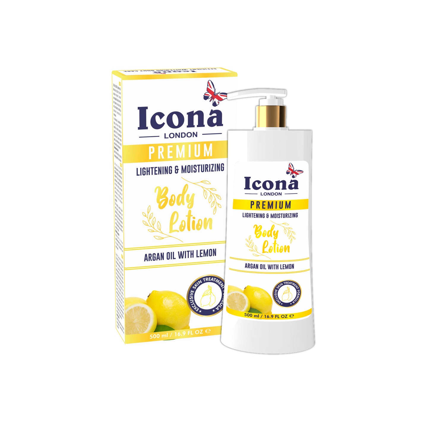 Premium Body Lotion (Lemon)