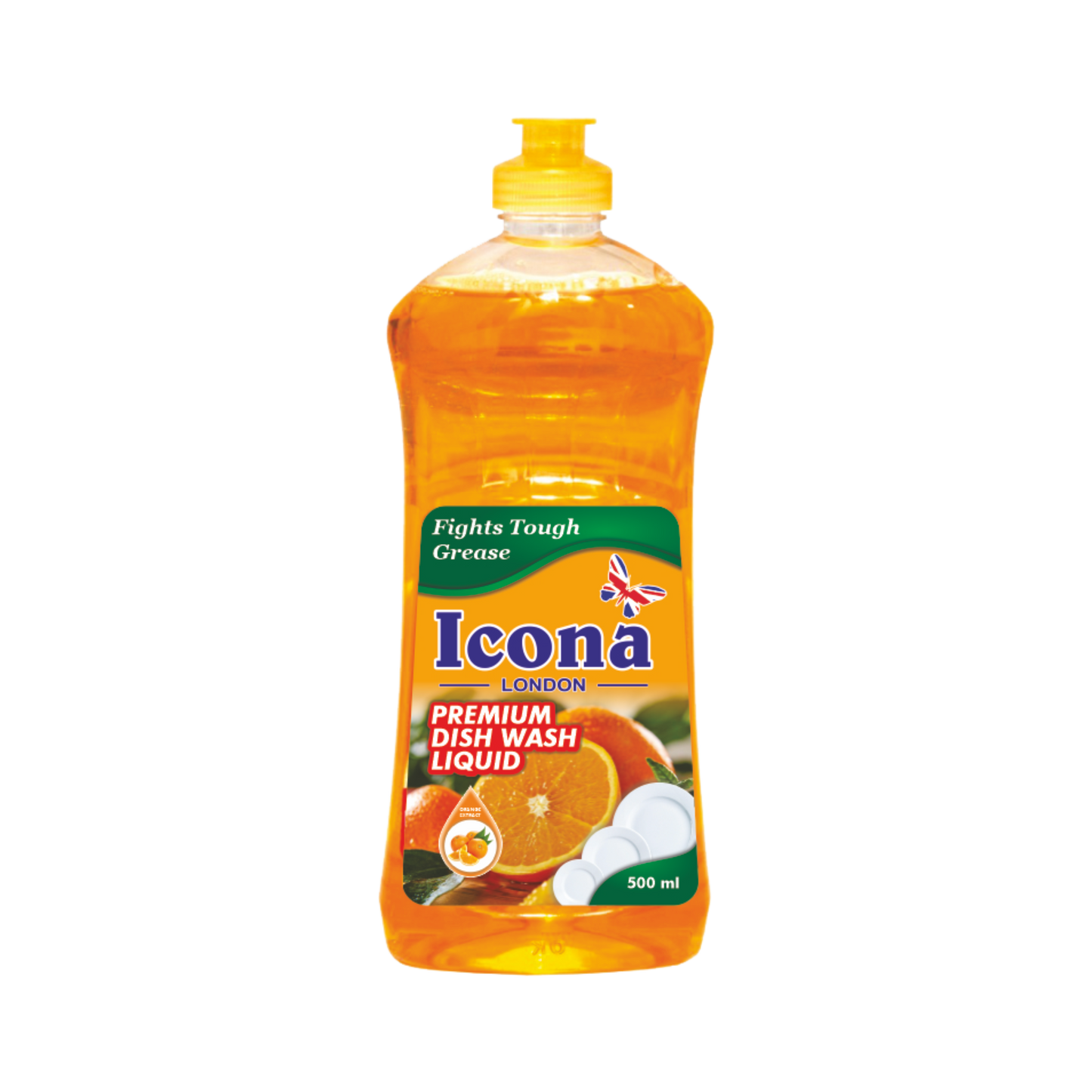 Premium Dish Wash Liquid (Orange)