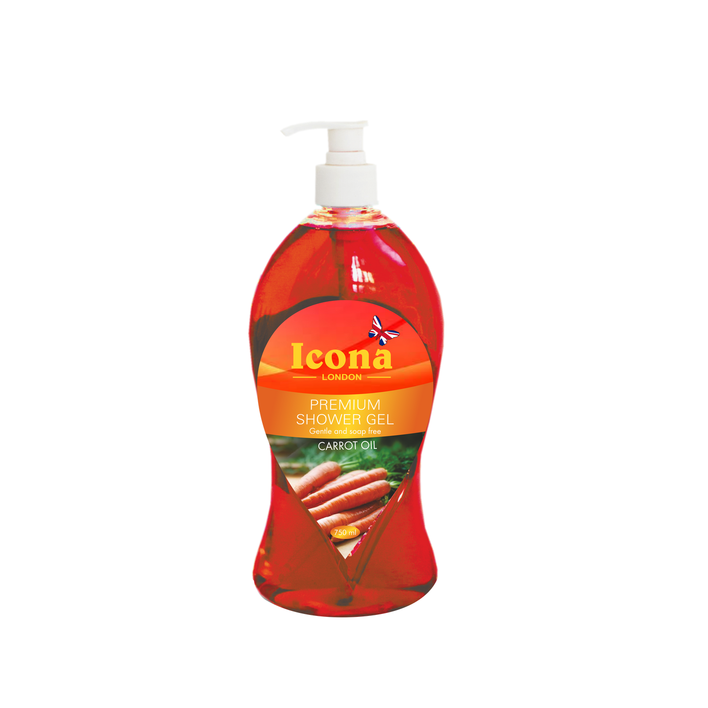 Premium Shower gel (Carrot Oil)