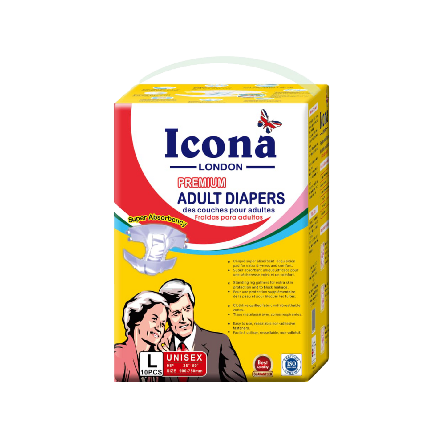 Premium Adult Diapers Large Size