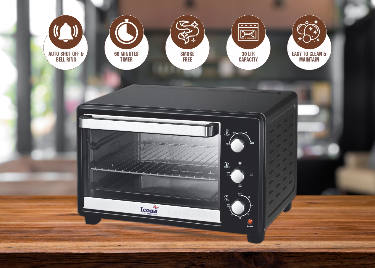 Electric Oven Toaster Griller