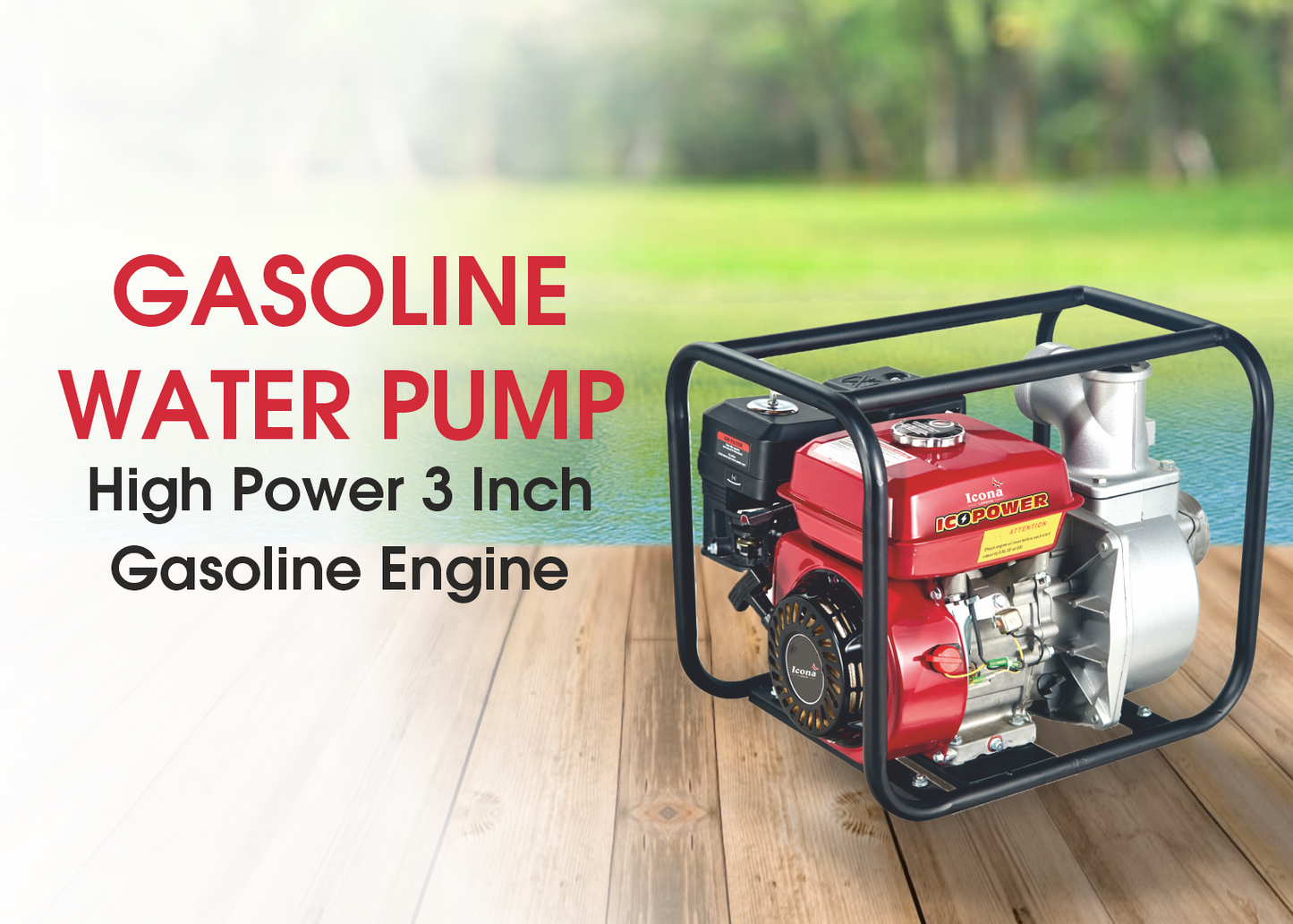 Gasoline Water Pump