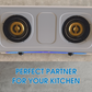 Auto Gas Stove Two Burner (Black)