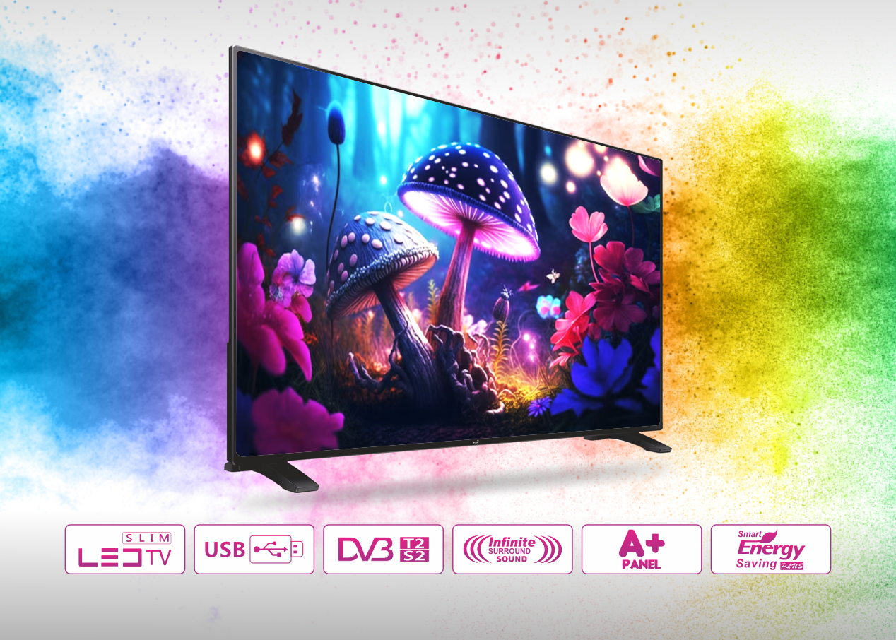 Icona London (55 inch) LED TV with A+ Grade Panel