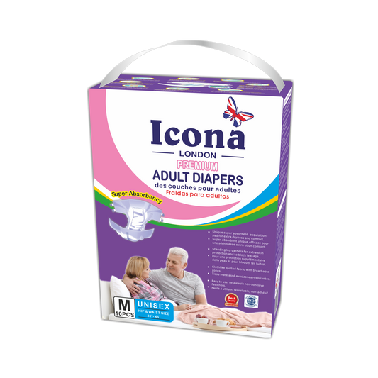 Premium Adult Diapers Medium Size