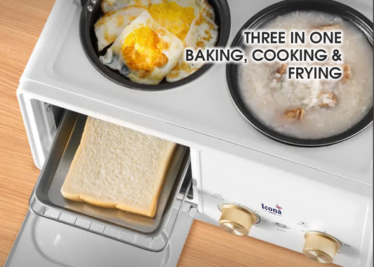Icona London's 3 in 1 Breakfast Maker
