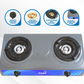 Auto Gas Stove Two Burner (Black)