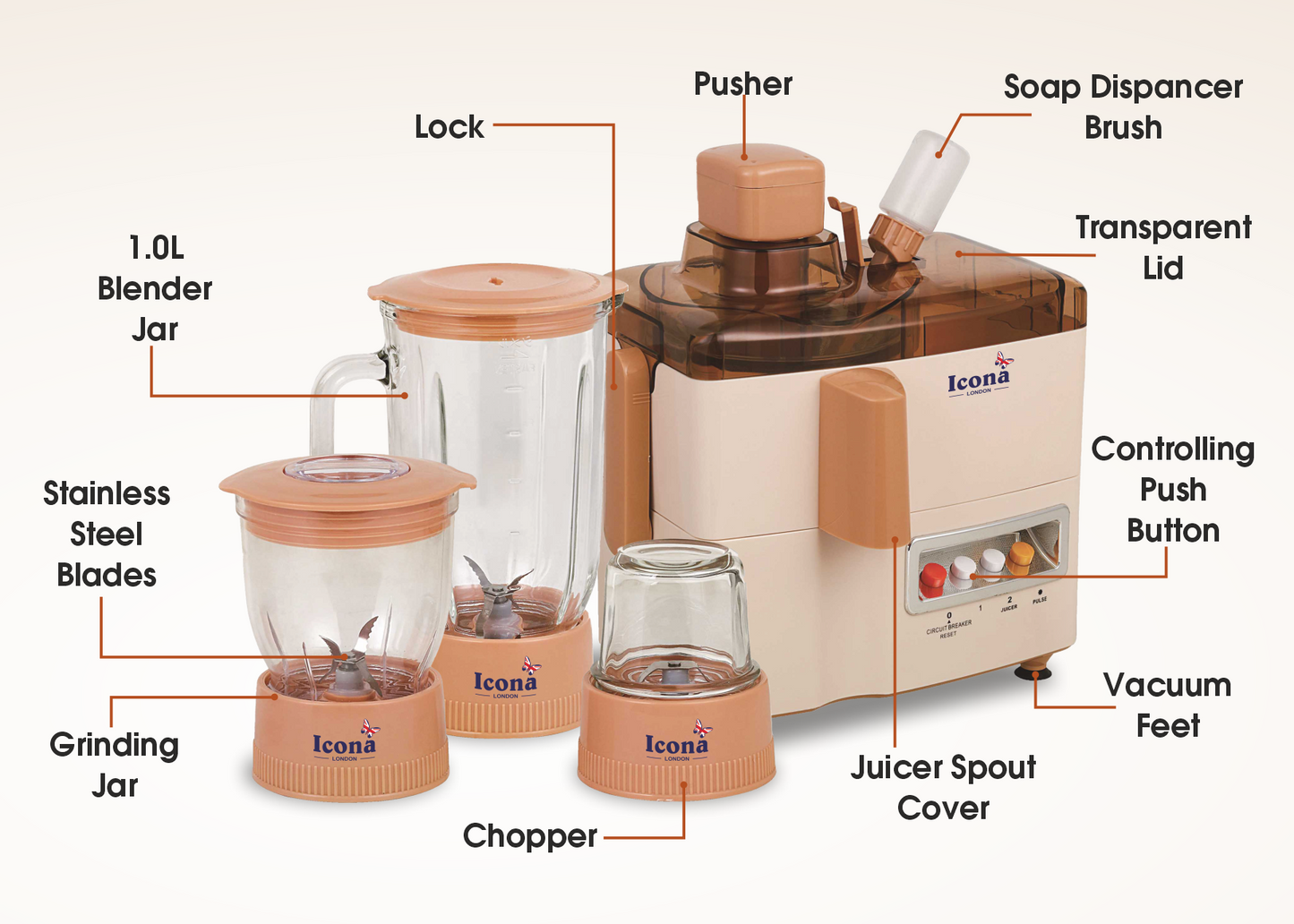 4 in 1 Food Processer