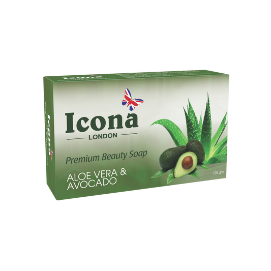 Icona London Beauty Soap (Aloe vera & Avocado)
