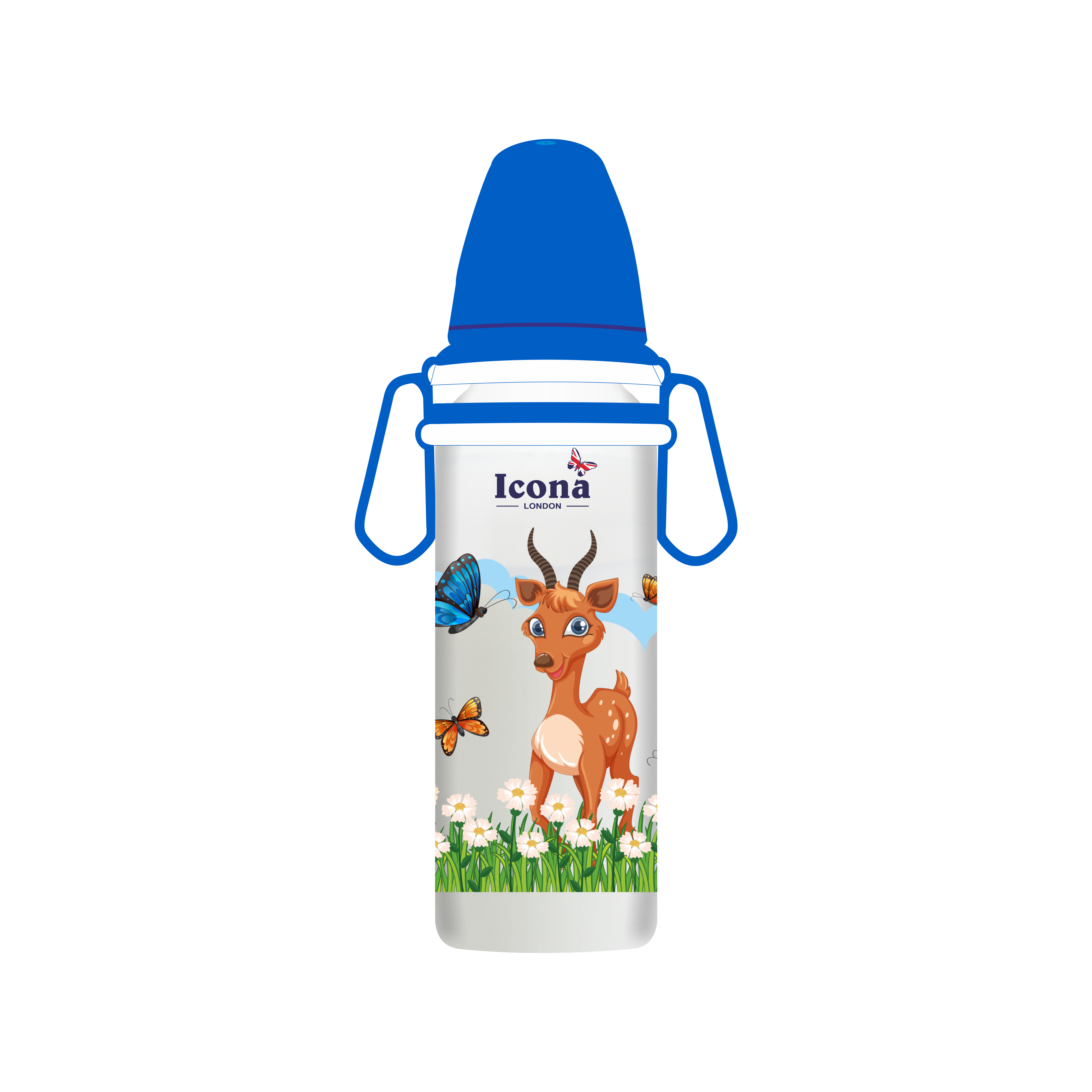 Baby Feeding Bottle (Blue)