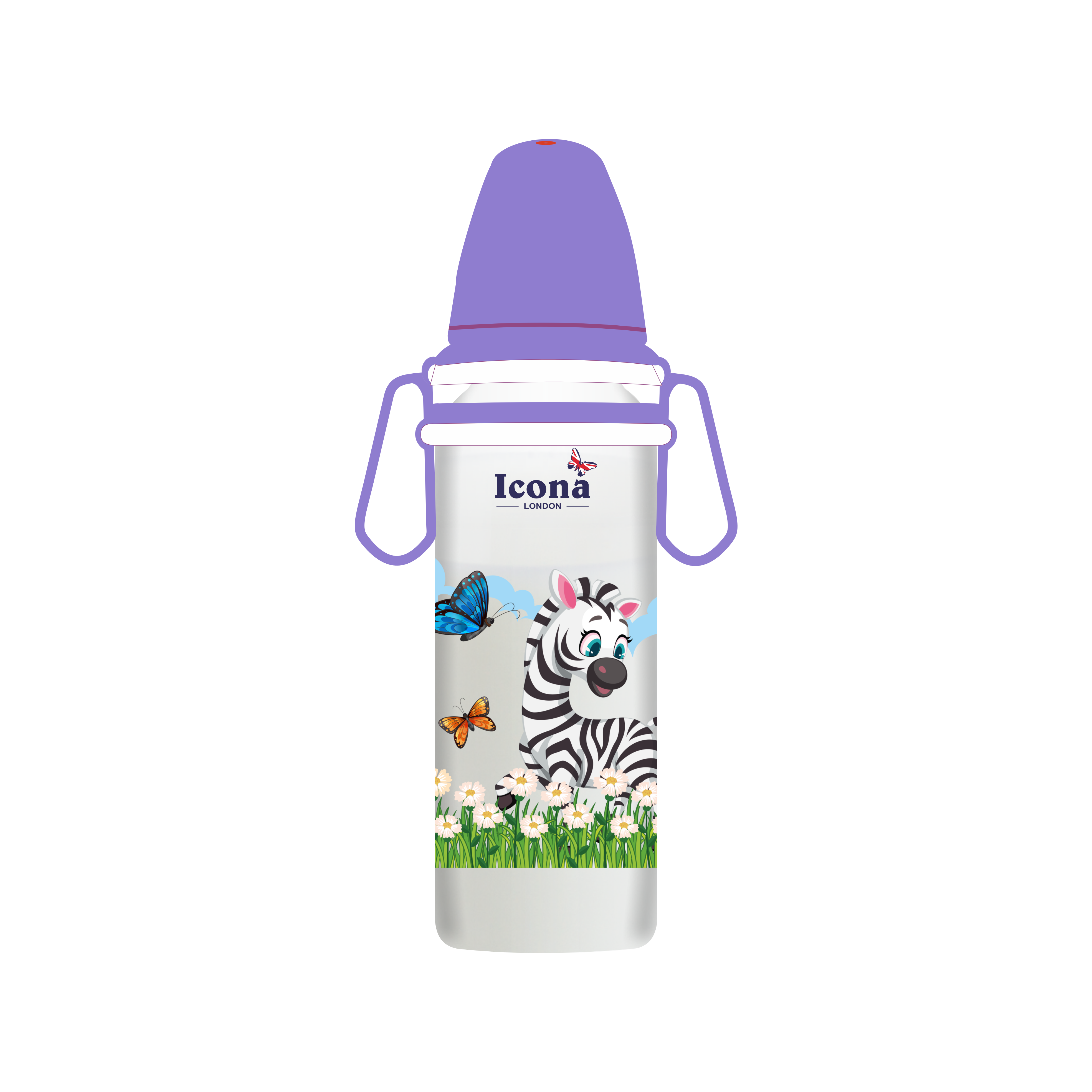 Baby Feeding Bottle (Purple)