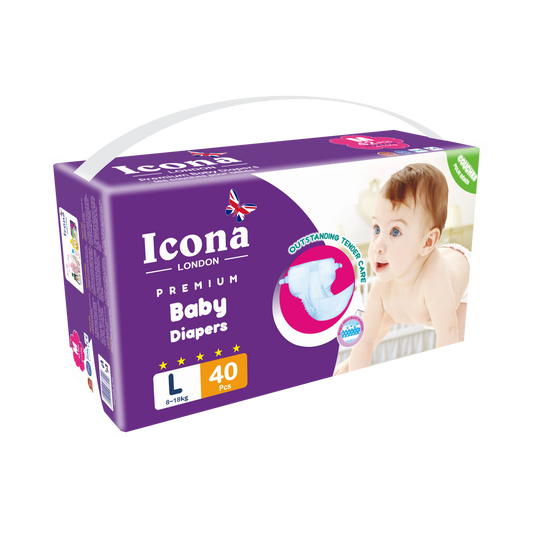Premium Baby Diapers (L-40)