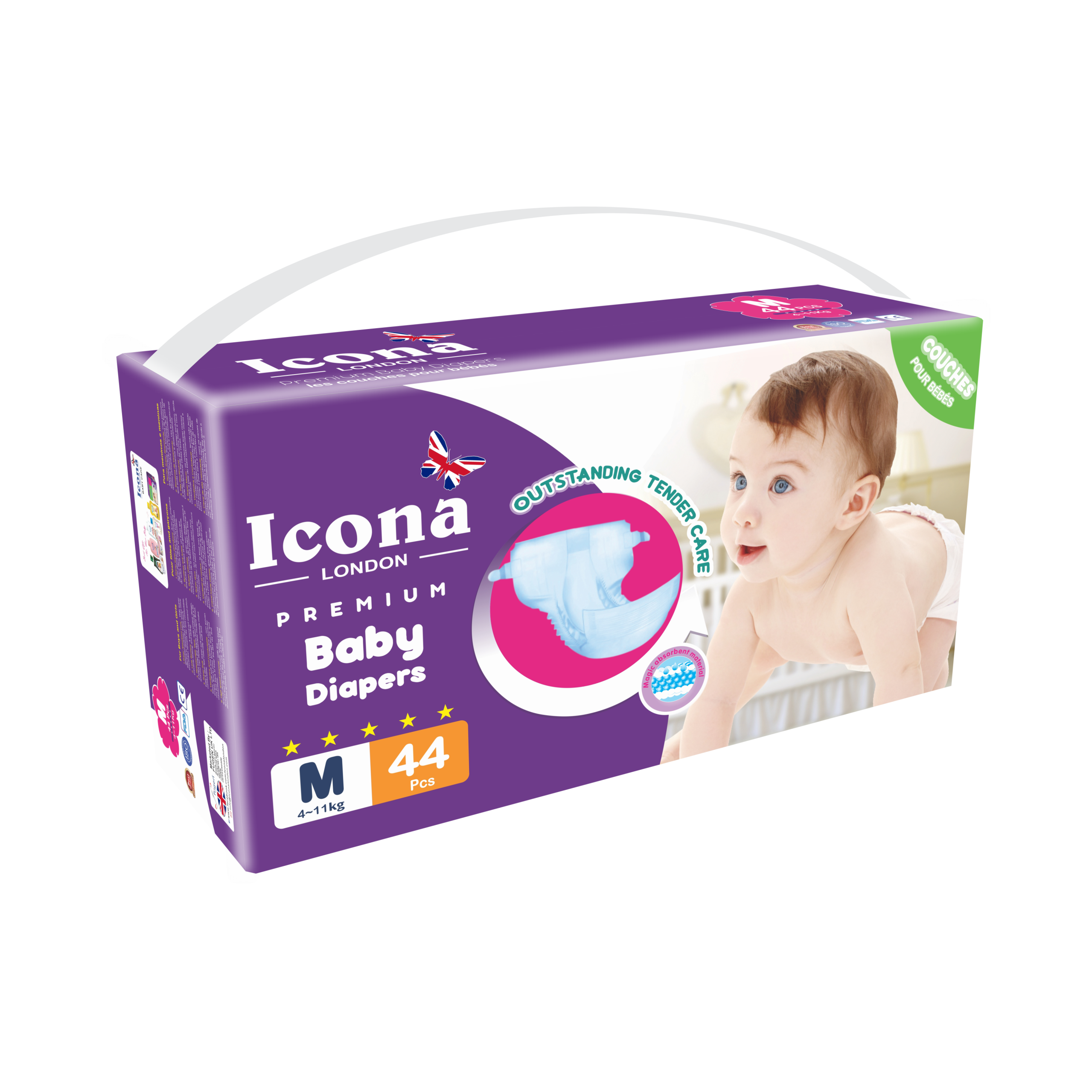 Premium sales baby diapers