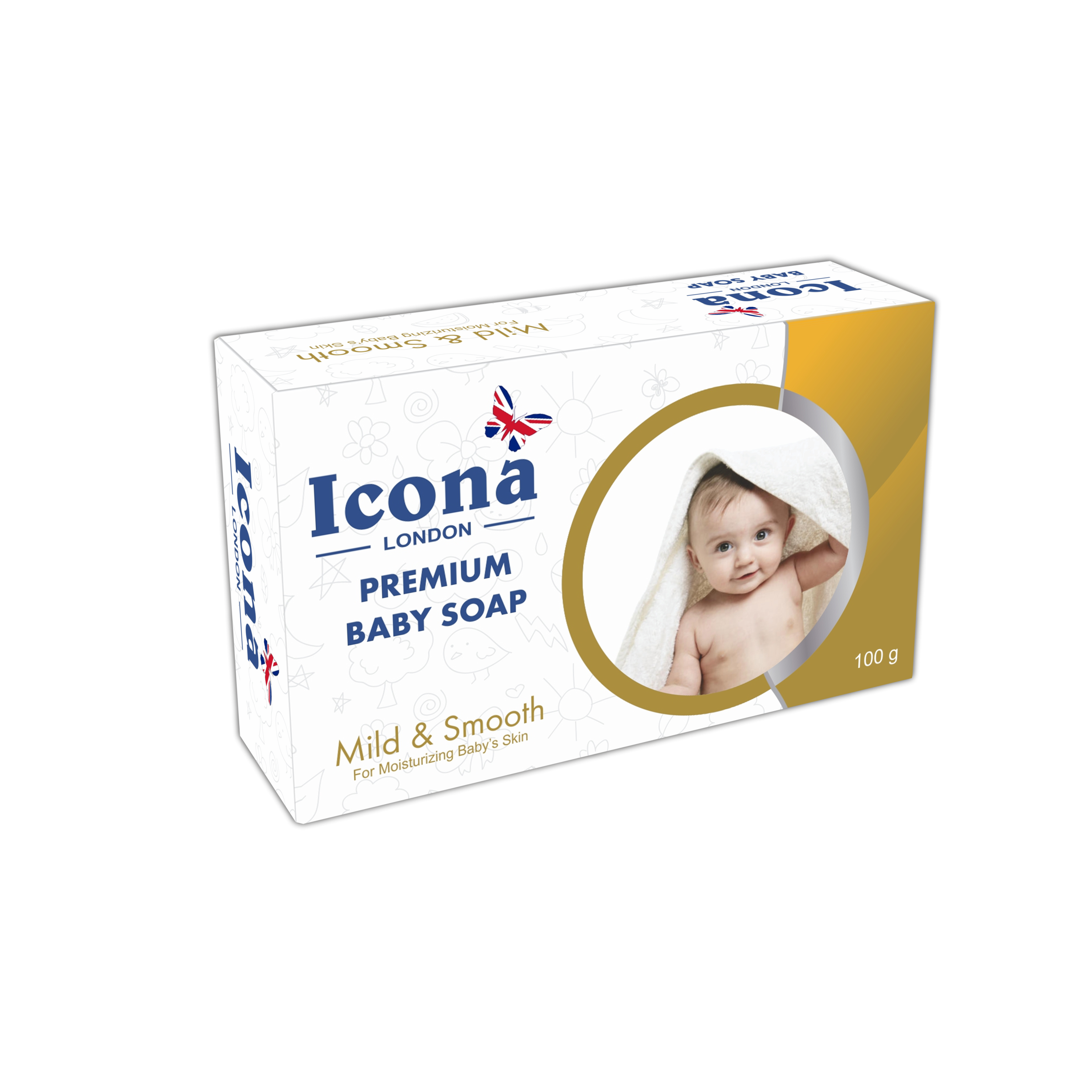 Premium Baby Soap (Dark Yellow)