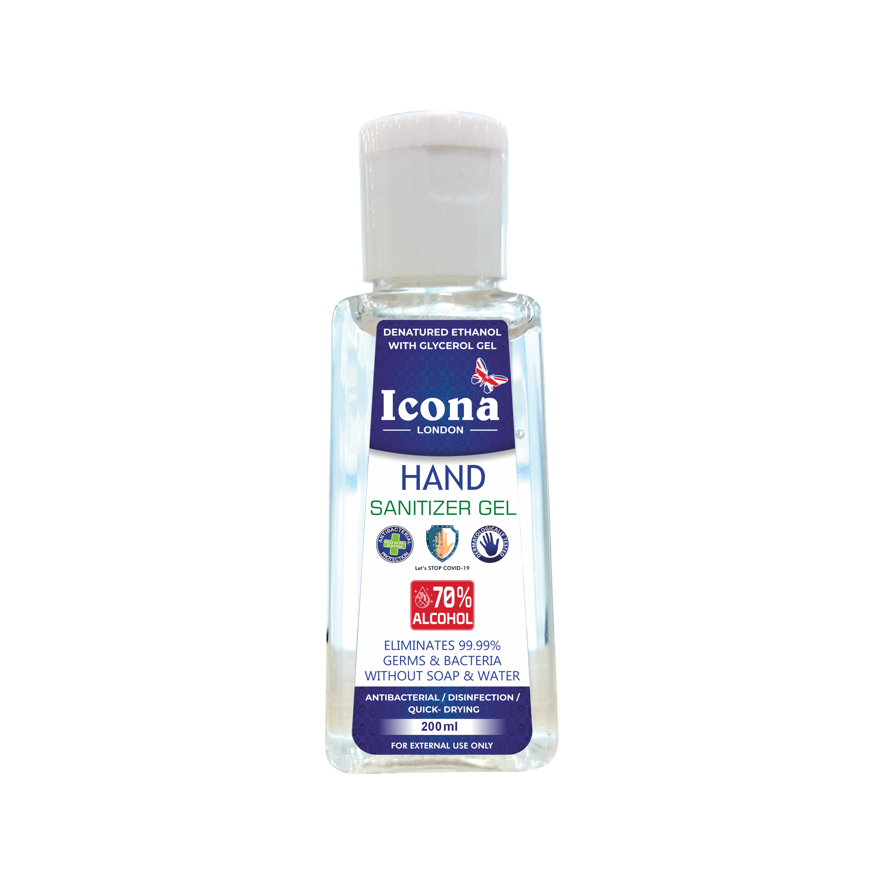 Premium Hand Sanitizer Gel (200 ML)