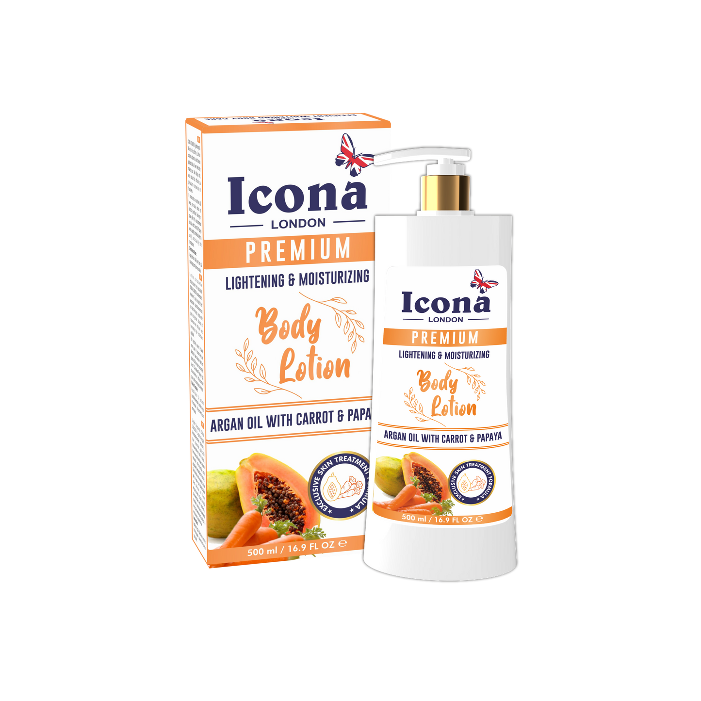 Premium Body Lotion (Carrot Papaya)