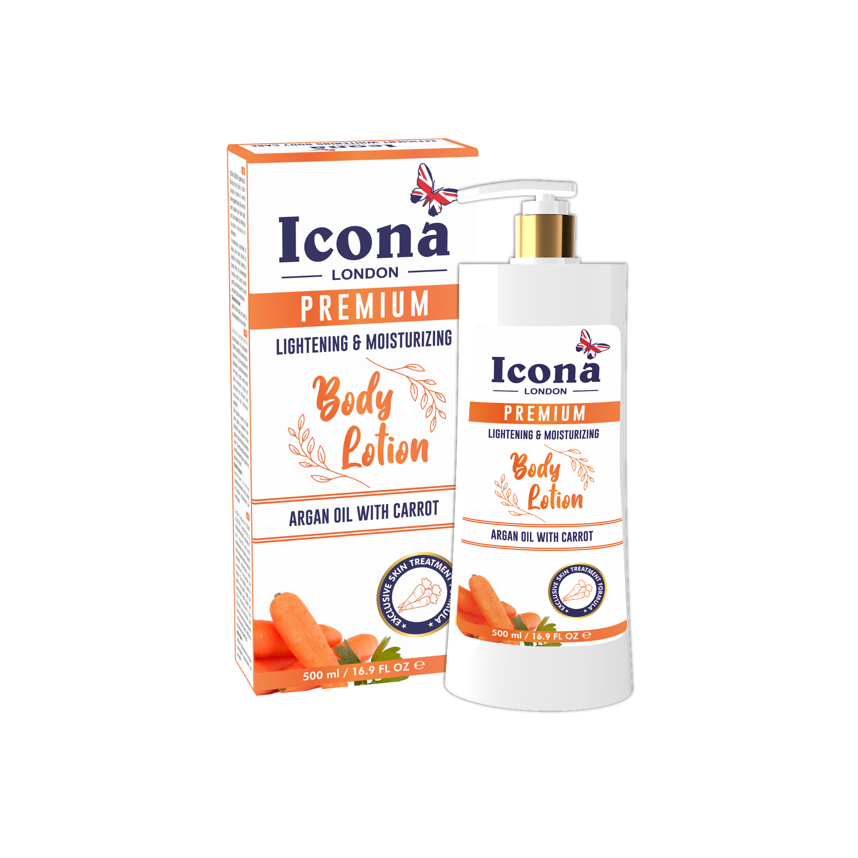 Premium Body Lotion (Carrot)