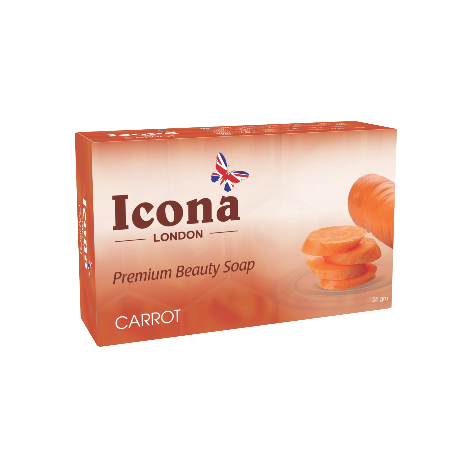 Icona London Beauty Soap (Carrot)