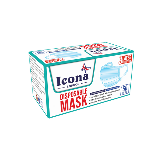 Icona London Disposable Mask (Green)