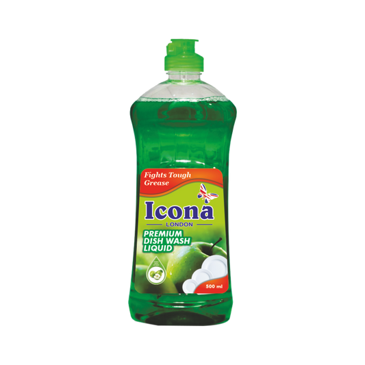 Premium Dish Wash Liquid (Green Apple)
