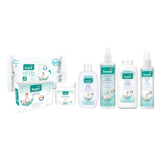 Premium Baby Care Kit (Green)