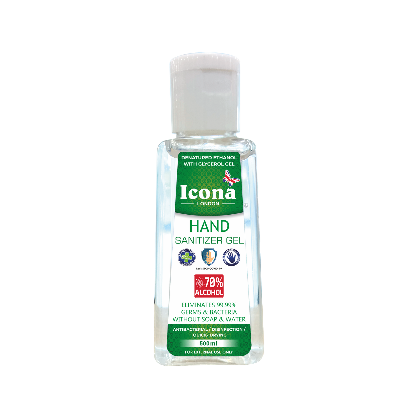 Premium Hand Sanitizer Gel (500 ML)