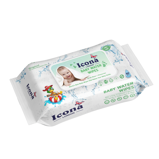 Premium Baby Water Wipes (Green)