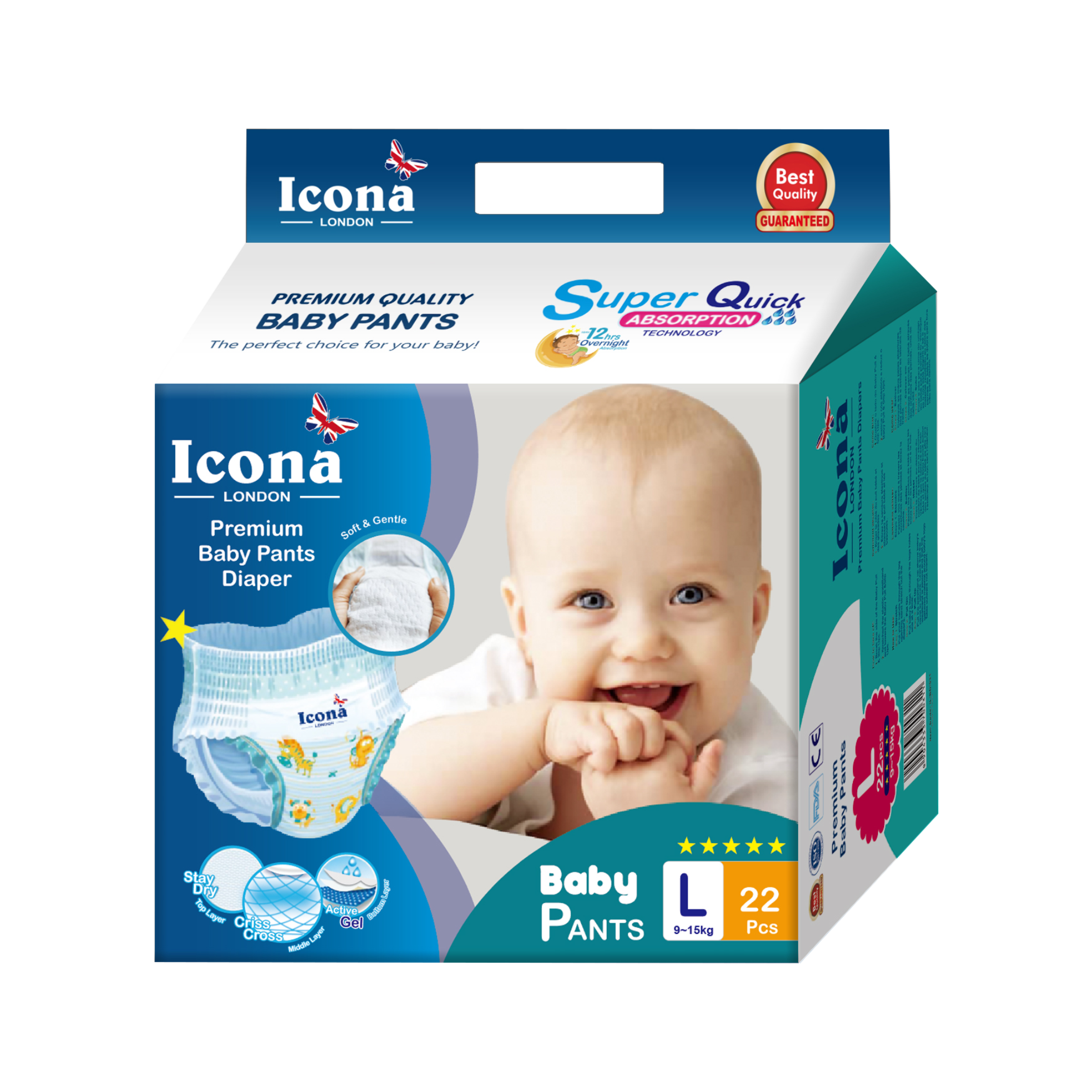 Premium Baby Pants (L-22 Pieces)