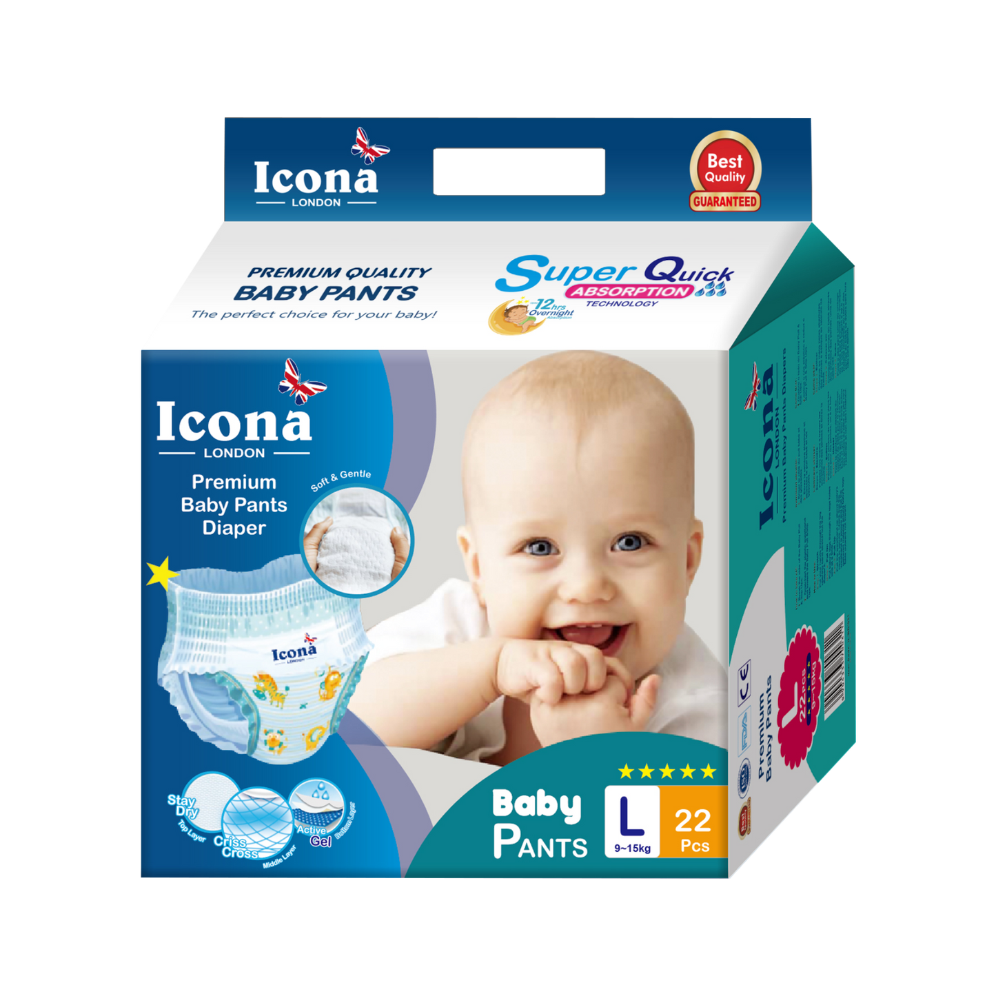 Premium Baby Pants (L-22 Pieces)