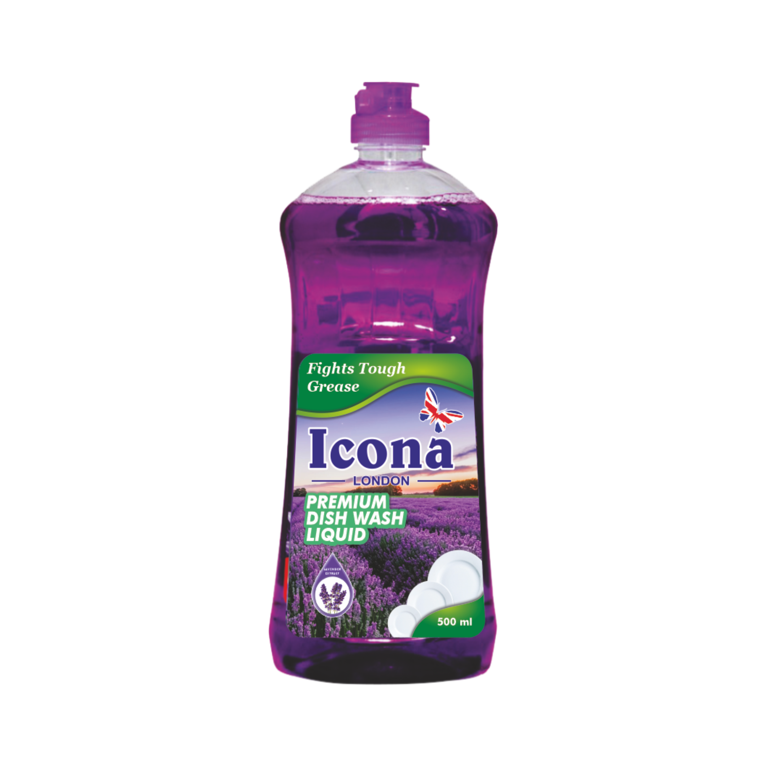 Premium Dish Wash Liquid (Lavender) Icona London