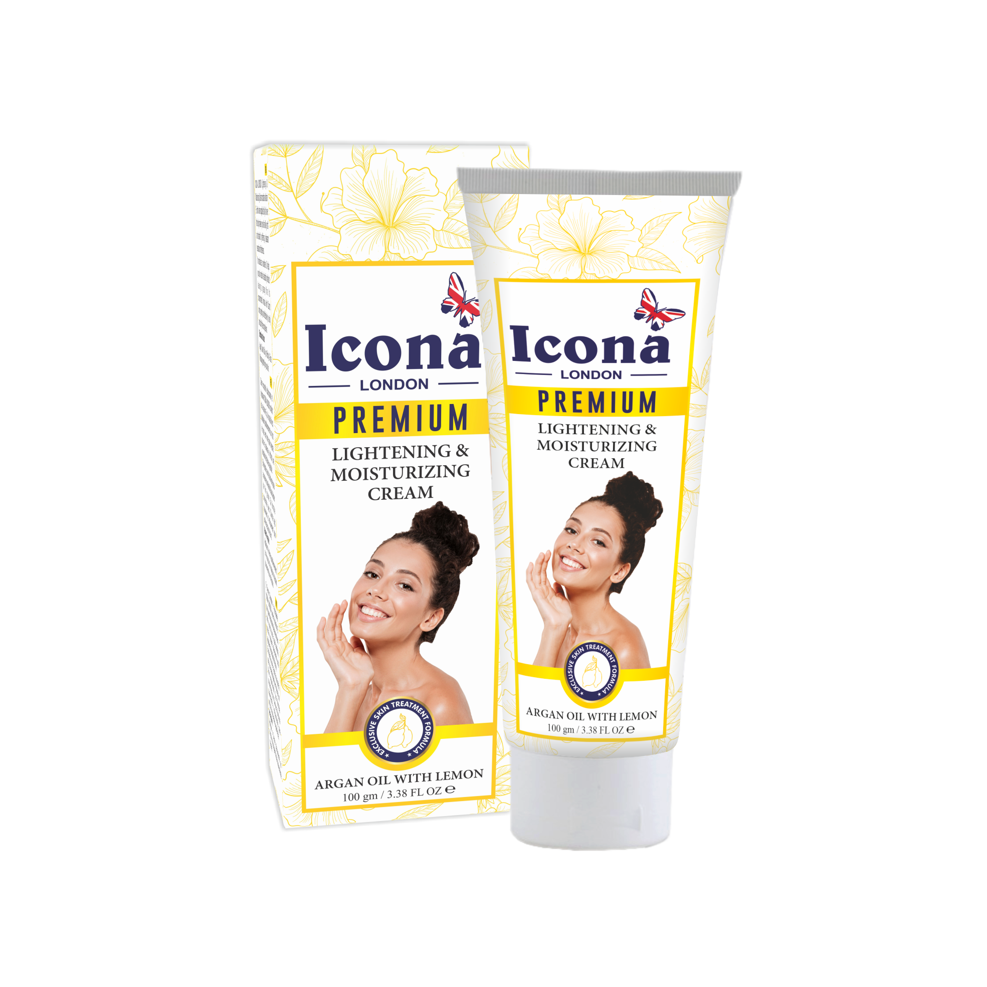 Premium Lightening Moisturizing Cream (Lemon)