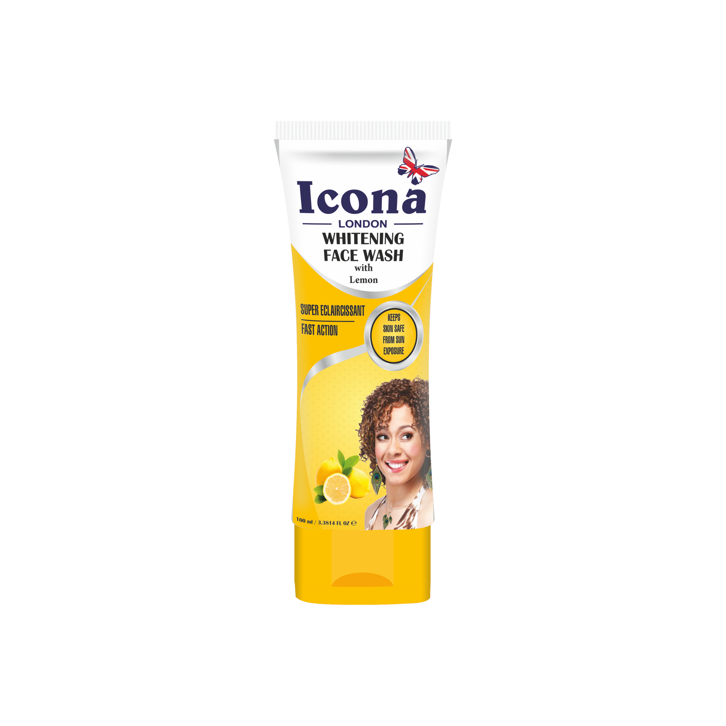 Premium Whitening Face Wash (Lemon)