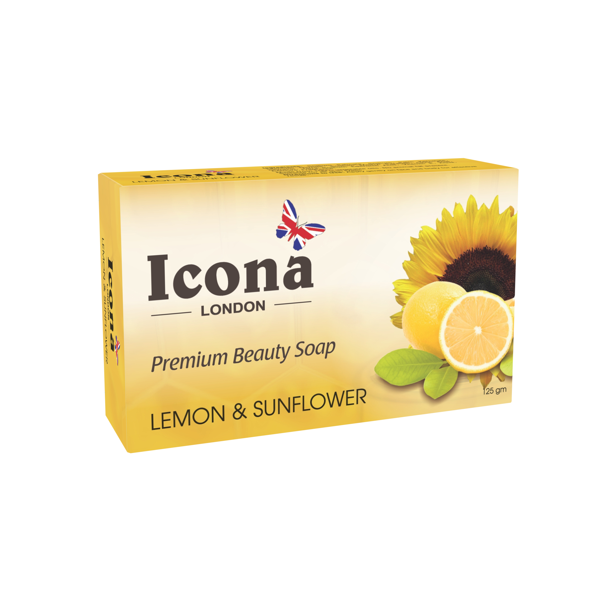 Icona London Beauty Soap (Lemon & sunflower)
