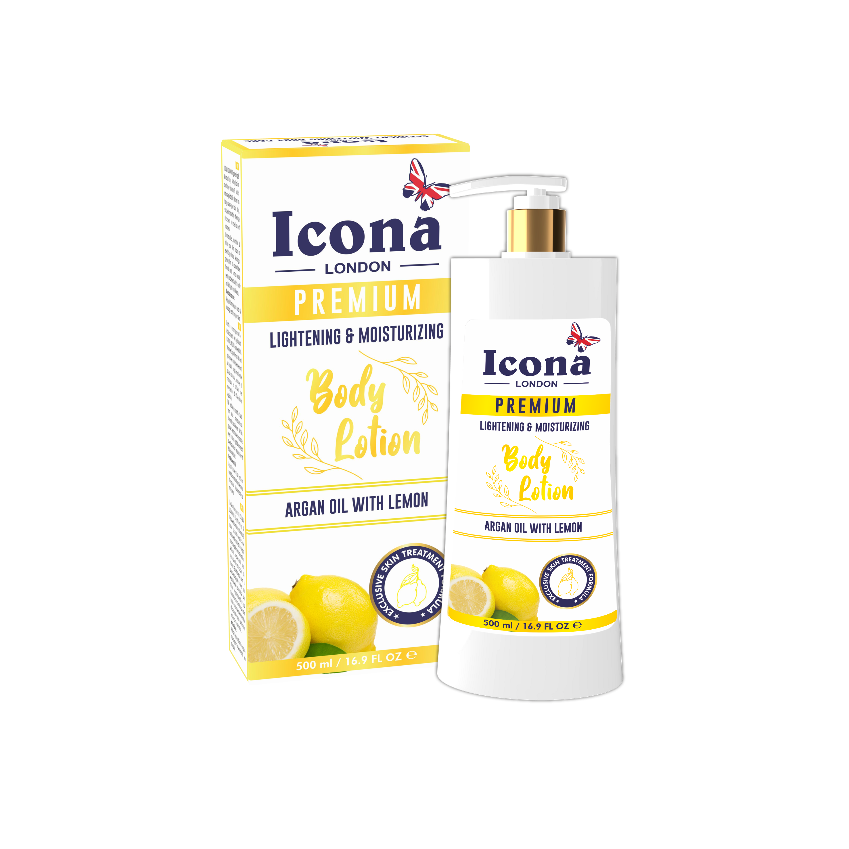 Premium Body Lotion (Lemon)