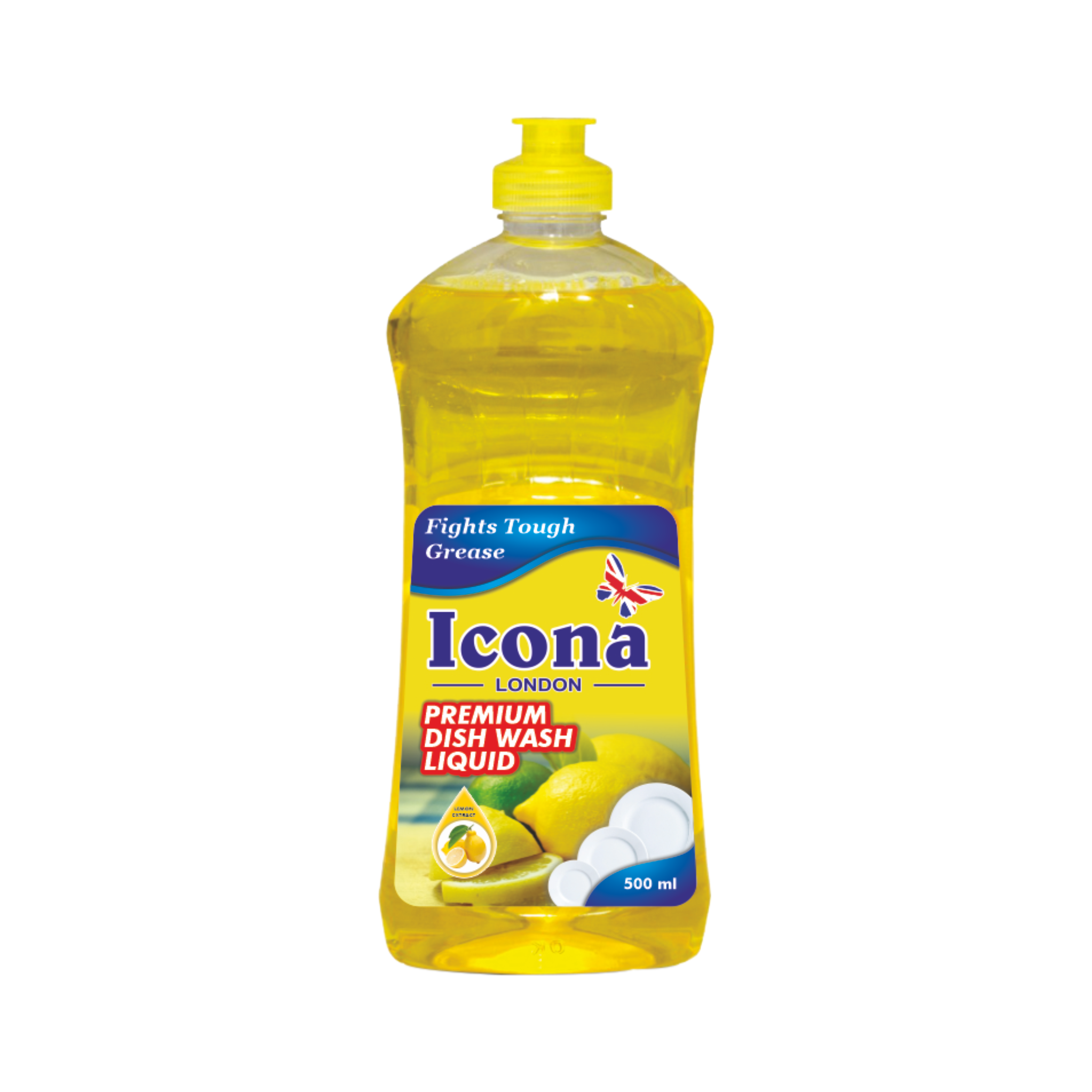 Premium Dish Wash Liquid (Lemon)